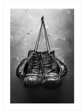 Vintage Boks Eldiveni  - Art Print